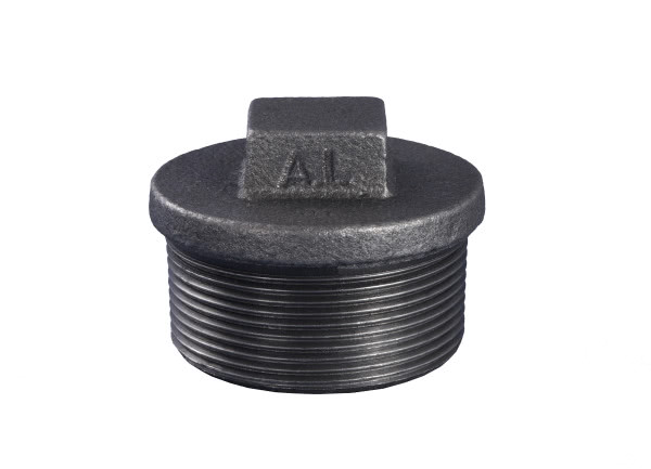 Stopfen mit Rand, Nr.290, schwarz, 4"