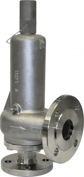 Vollhub-Flansch-Sicherheitsventil Type 32.2A, BG IV, metallisch, DN 65 x 100