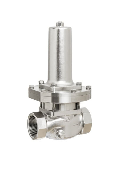Berluto-Edelstahl-Druckminderer DRV 750, 2", PN 25, 0,2 - 2 bar