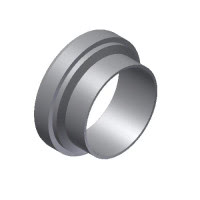 HyCom Bundstutzen, ISO, DIN 11853, AISI 316L, 26,9x1,6mm HyCom Bundstutzen, ISO, DIN 11853, AISI 316L, 26,9x1,6mm